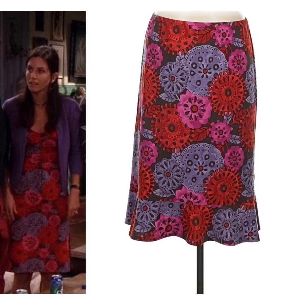 ASO COURTNEY COX MONICA GELLER FRIENDS ALT Skirt RARE VINTAGE - Picture 1 of 5